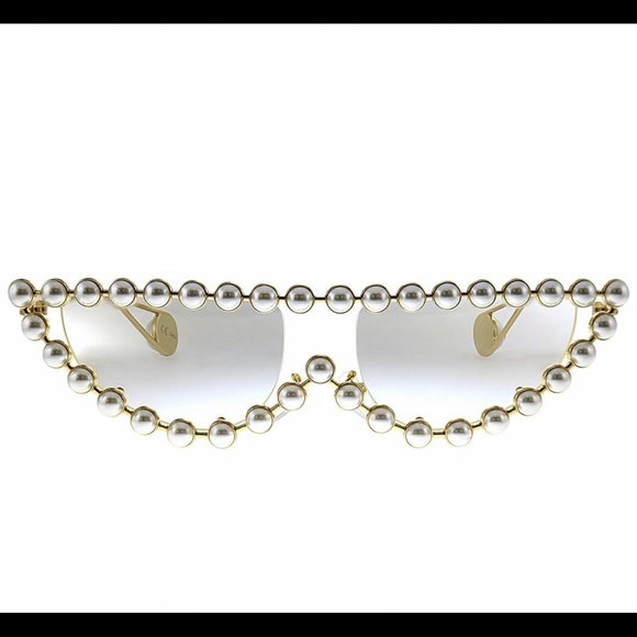 GUCCI HOLLYWOOD FOREVER COLLECTION Women’s irregular 53mm sunglasses - Picture 15 of 17